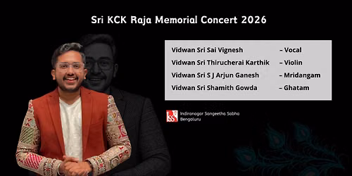 A Grand Carnatic Tribute Featuring Vidwan Sri Sai Vignesh