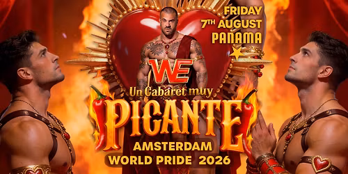 BACKDOOR x WE Party - PICANTE. World Pride Amsterdam 2026