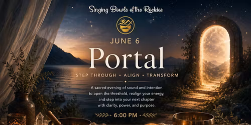 6\/6 Portal Frequencies Sound Bath