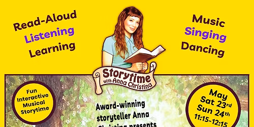 Magical, Musical Storytime with Anna Christina at MCM Comic Con