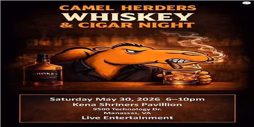 Whiskey and Cigar Night 2026 - Kena Shriners