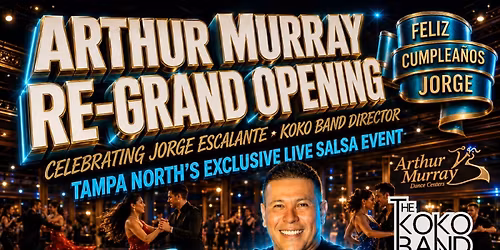 Arthur Murray Re-Grand Opening Live Salsa Concert