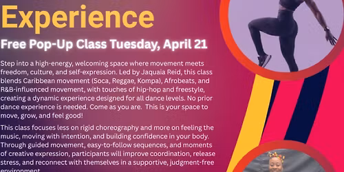 Vibe & Flow: A Movement Experience | Dance Classes