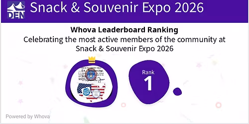 HRHPrinceEKBreckenridge80424HolisticsLLC #1WHOVA APP 100,000LeaderBoardPoints@DENSnack\/SouvenirXPO26