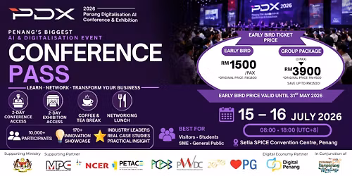 Penang Digitalisation-AI Conference | PDX2026 Conference