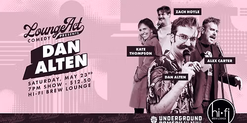 Dan Alten (Good Stand Up Comedy) at HiFi