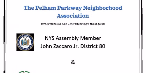 Pelham Parkway Neighborhood Association Hosts June Eventi