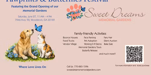 Pawprints & Butterflies Grand Opening Festival