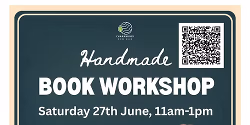 Handmade bookmaking workshop