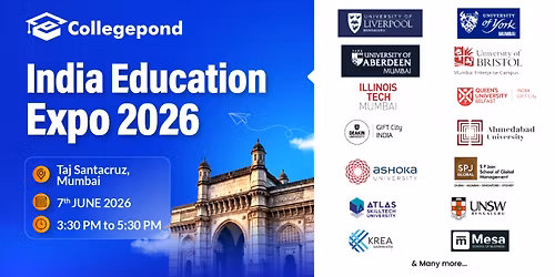 Collegepond India Education Expo 2026 | Mumbai