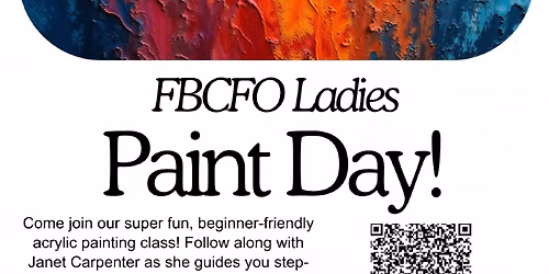 Ladies Paint Day
