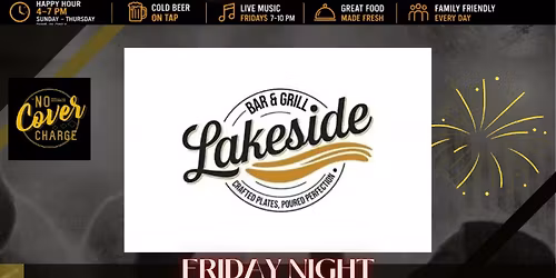 Lakeside Bar & Grill Presents DJ Shon-C