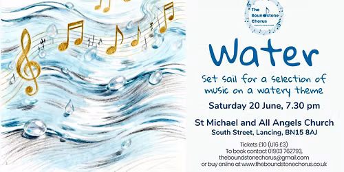 Water performed by The Boundstone Chorus