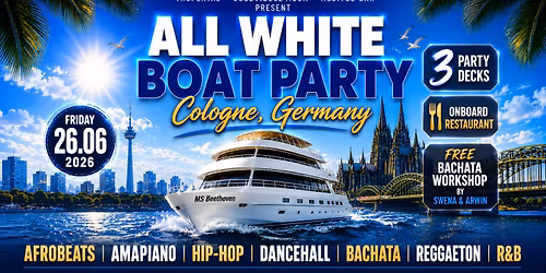 ALL WHITE BOAT PARTY (Vol.1) Summer 2026