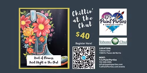 Chillin at the Chul: Boot of Flowers