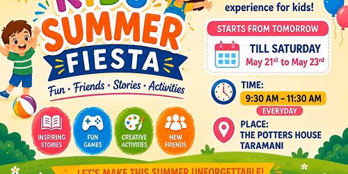 Kids Summer Fiesta 2026