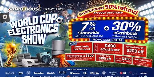 Audio House World Cup Electronics Show