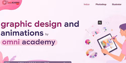Graphic Design and Animations Free Workshop 24th MAY,26 at 01:30 PM (ONLINE) 2 hours