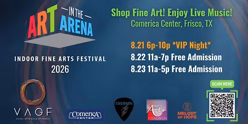 Art in the Arena Frisco 2026 Day 3