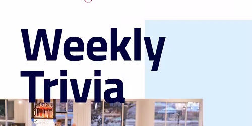 Weekly Thursday Trivia at CanalSide at CambridgeSide  