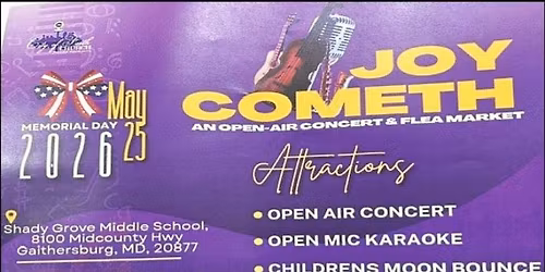 Joy Cometh Community Event