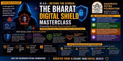 AI 4.0 \u2014 Beyond the Screen: The Bharat Digital Shield Masterclass | DPF on Mission