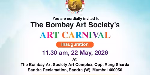 Art Carnival at The Bombay Art Society Bandra Mumbai 