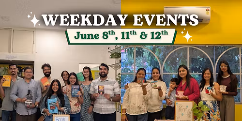 Paint, Play & Connect at CPL, Rajpath-Rangoli (June 8th, 11th & 12th)