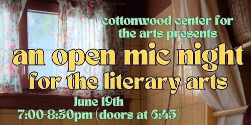Literary Arts open Mic