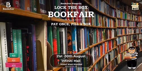 LockTheBox Book Fair Mumbai 2026 | Fill A Box With Books
