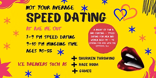 Not Your Average Speed Dating
