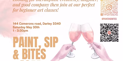 Paint, Sips & Bites!