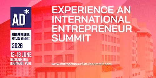 Entrepreneur Future Summit 2026 in Pune on June 12 & 13