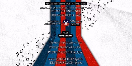 Liberated  lyrics: A Night Of Spoken Word Poetry For Juneteenth
