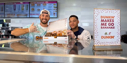 Orlando Dunkin\u2019\u00ae Brings the Banana Ball Buzz with Meet & Greet\u00a0