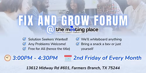 Fix and Grow Forum