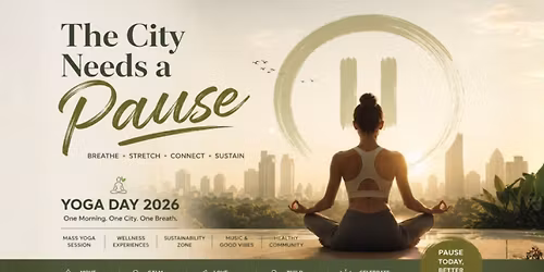THE CITY NEEDS A PAUSE