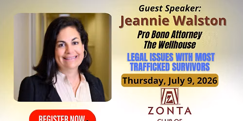 LEGAL ISSUES WITH MOST TRAFFICKED SURVIVORS | Zonta Birmingham