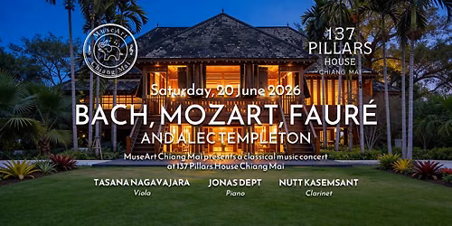 Classical Music Concert at 137 Pillars House Chiang Mai