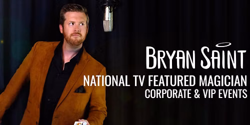 Magician Bryan Saint