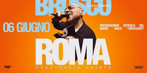 Brusco presenta il nuovo album \u201cCroccante\u201d sul palco di Testaccio Estate
