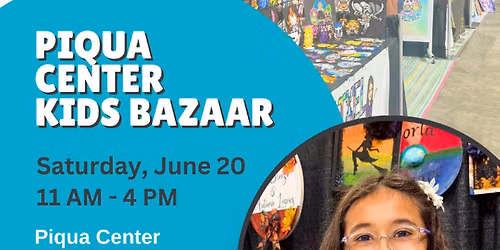 Piqua Center's Kid's Bazaar
