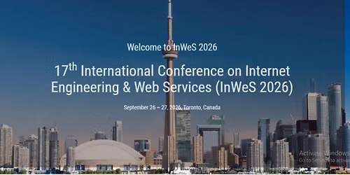 17th International Conference on Internet Engineering & Web Services (InWeS 2026)