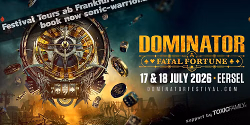Bus zum Dominator Festival 2026
