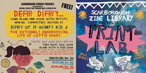 Dear Diary & Print Lab Creative Workshops