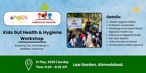 Kids Gut Health & Hygiene Workshop: Parents of The Park 
