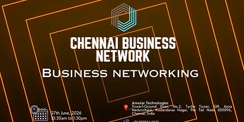 Business Networking Chennai 2026