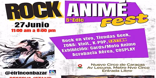 ROCK ANIME FEST  5\u00b0