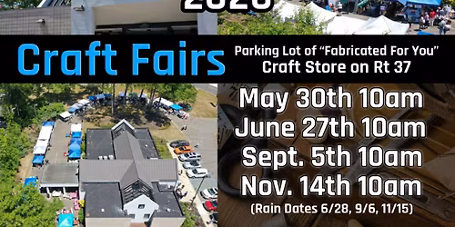 Summer Craft Fair - Craft Store Parking lot