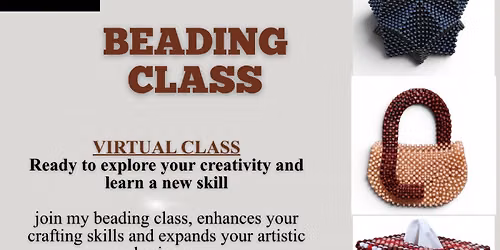 Online beading class 